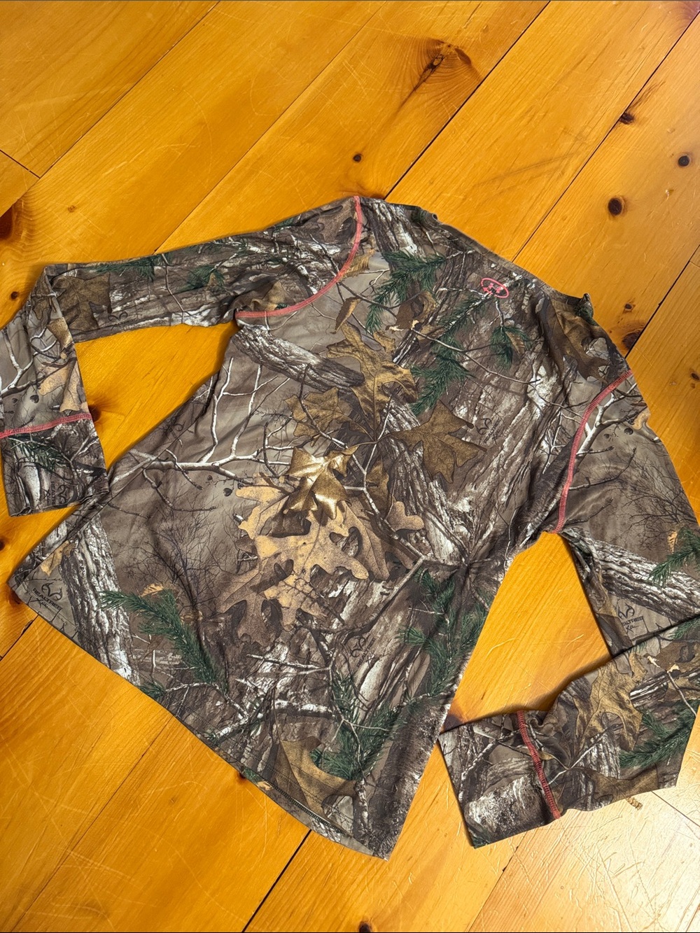 Under Armour Real Tree Camo Longsleeve Shirt - Picture 5 of 5